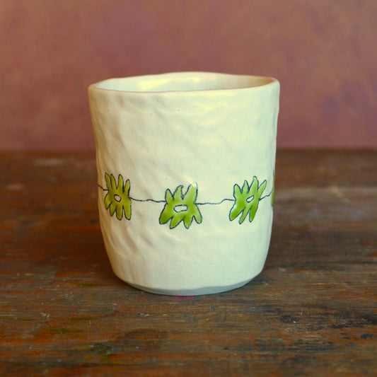 daisy chain on white