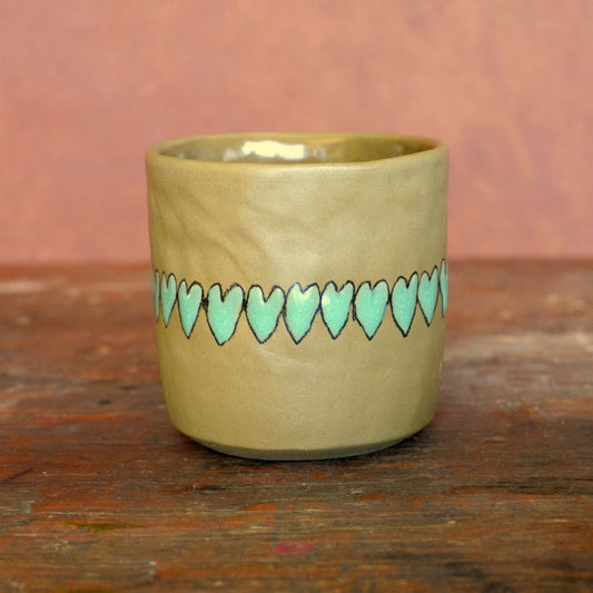 string of hearts cup