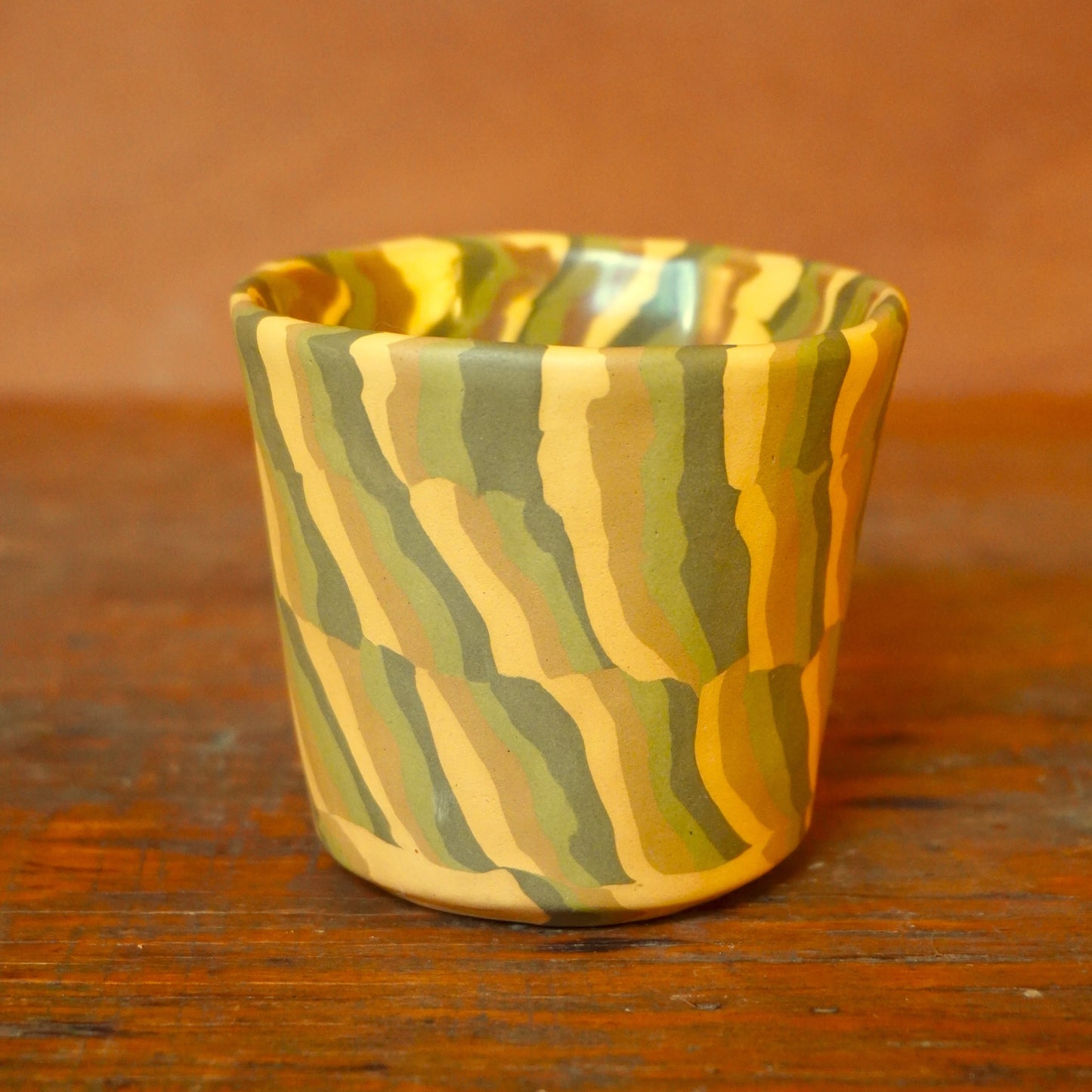 stripes- greens