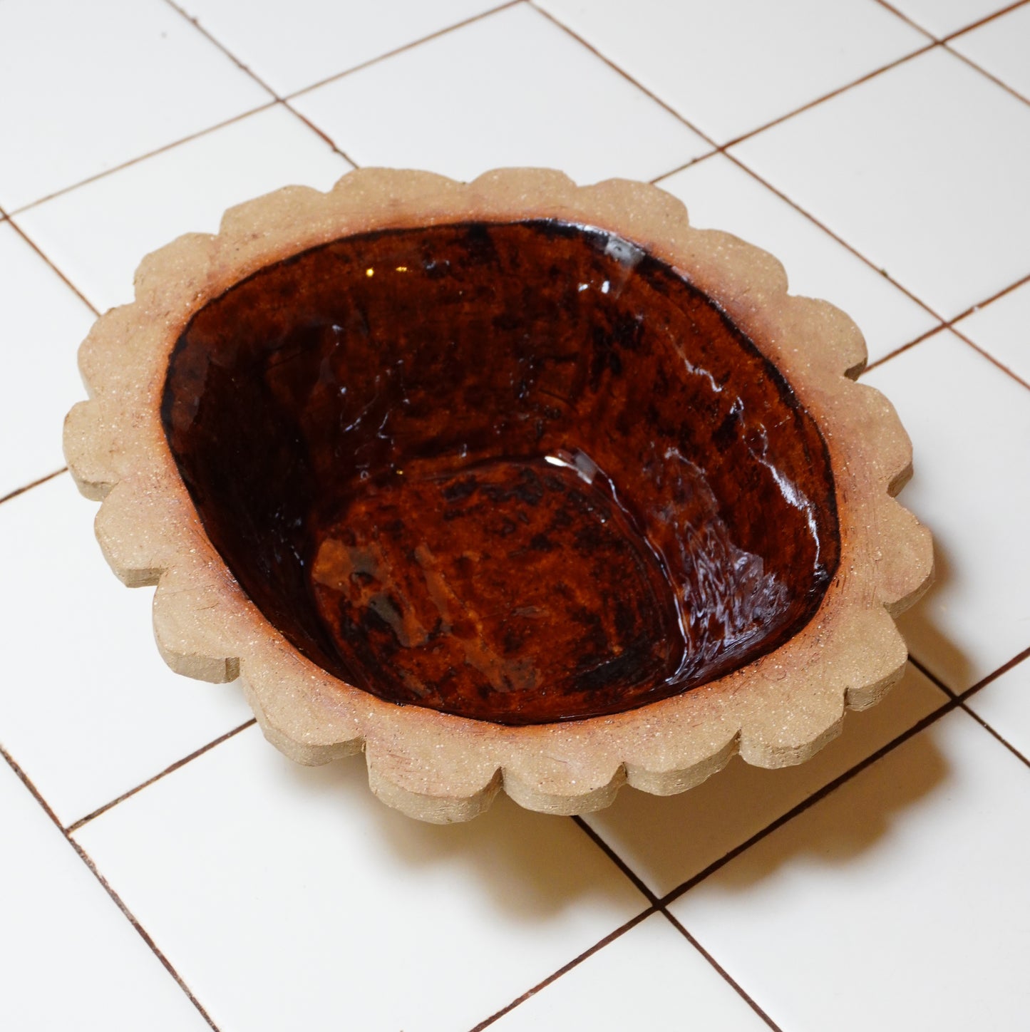 scalloped bowl