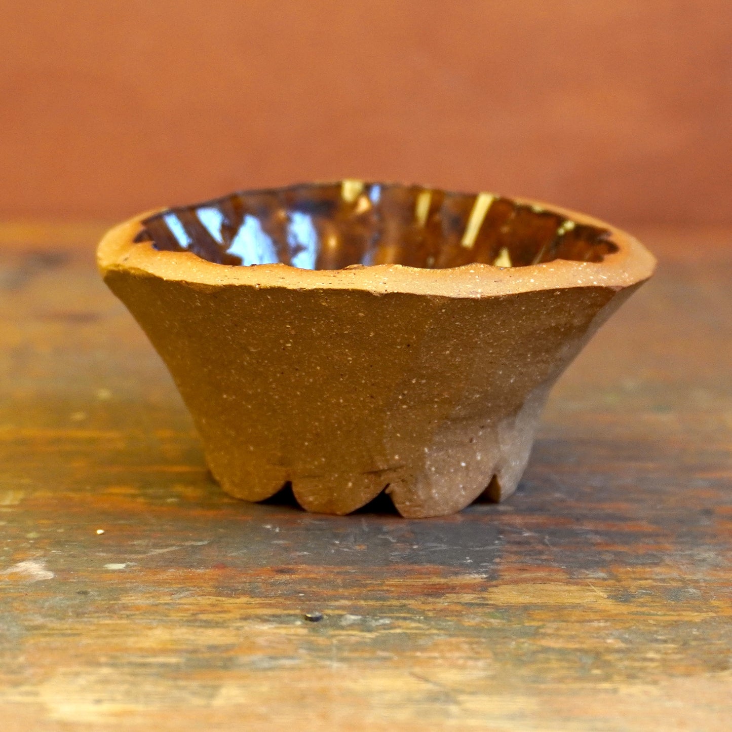 rock clay dish