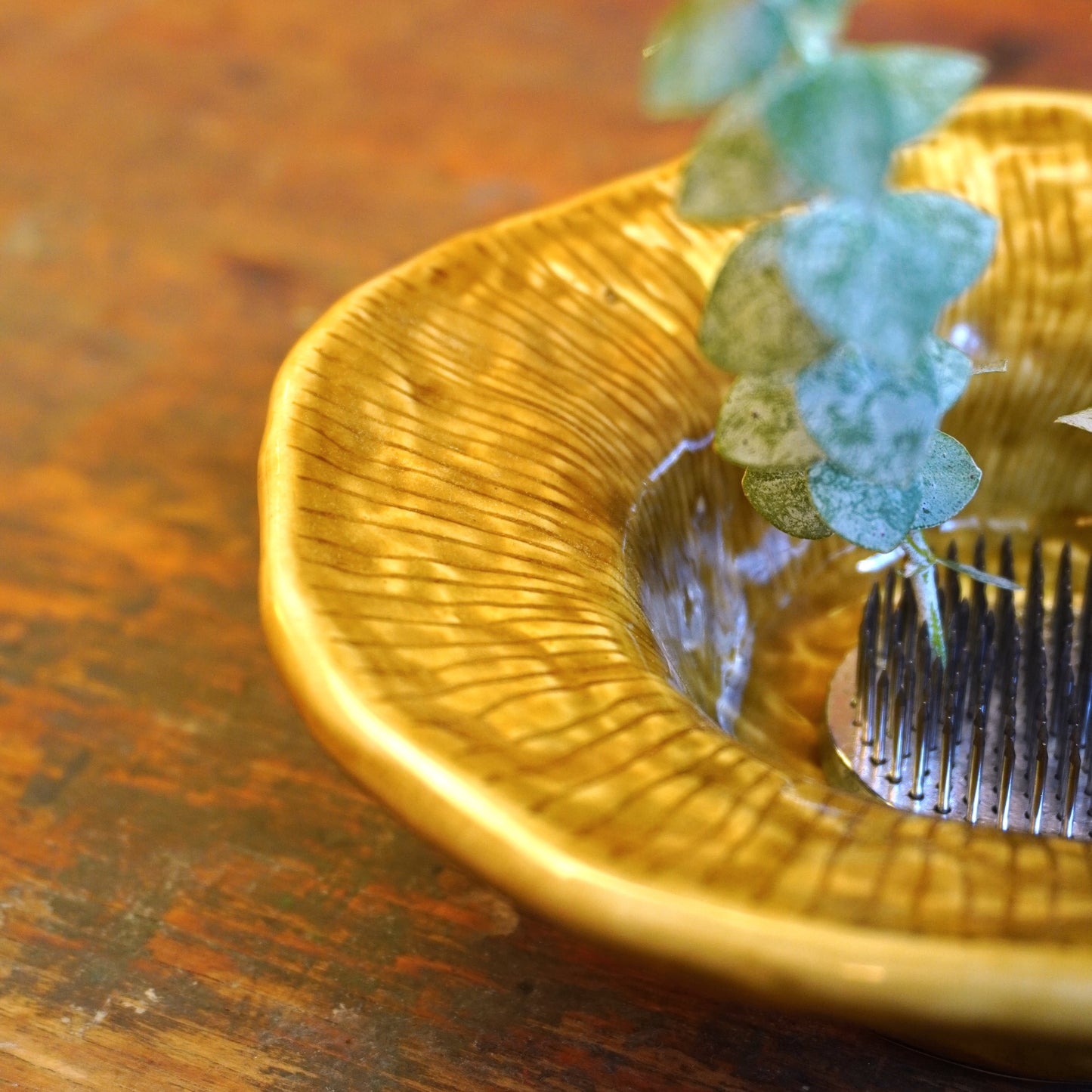 wide rim bowl