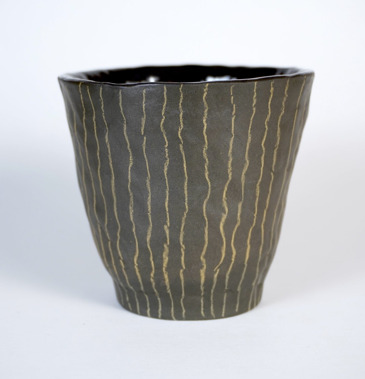 pinstripe party cup