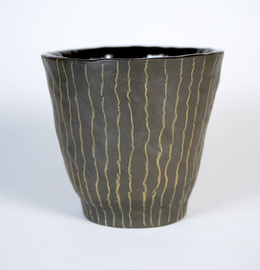 pinstripe party cup
