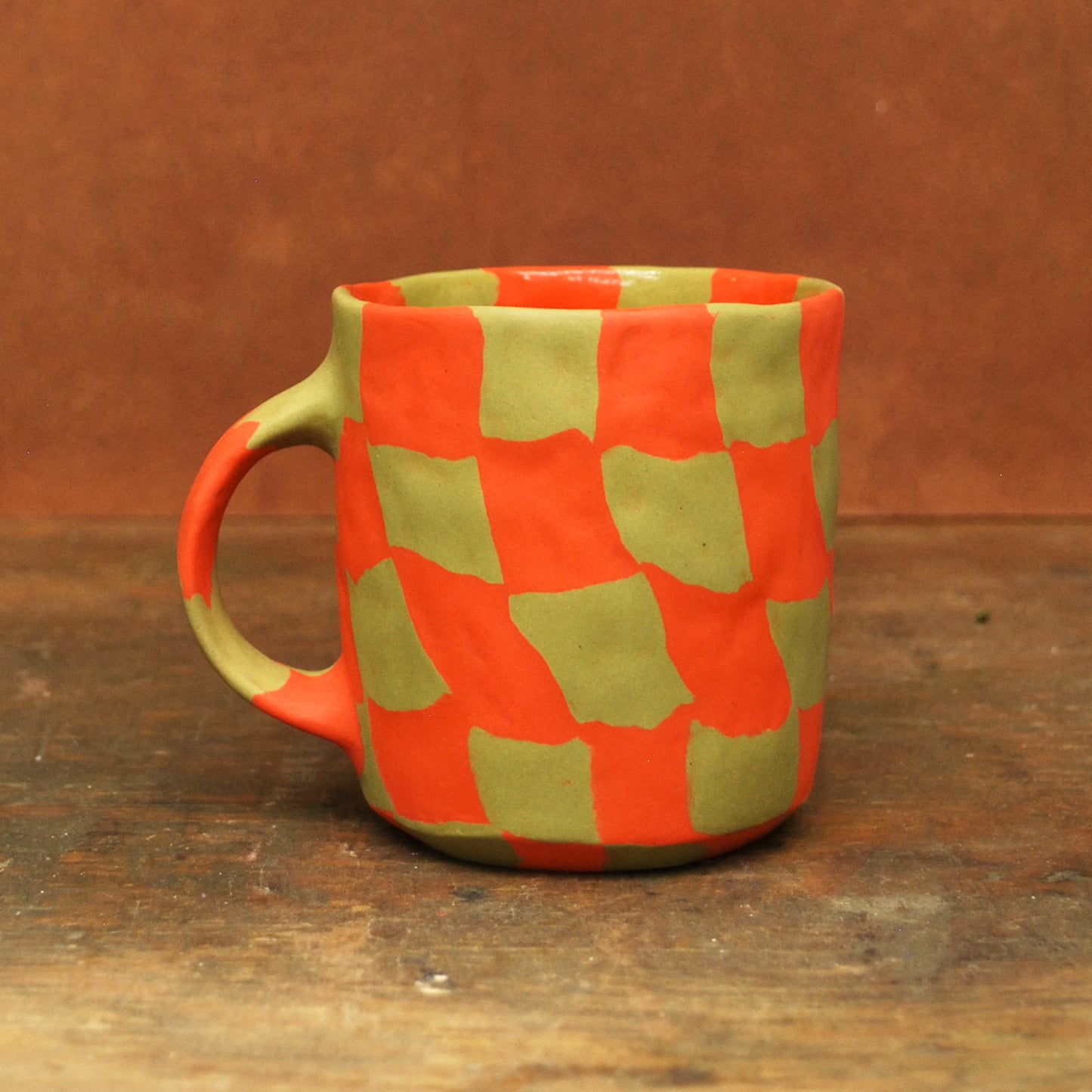 green & orange