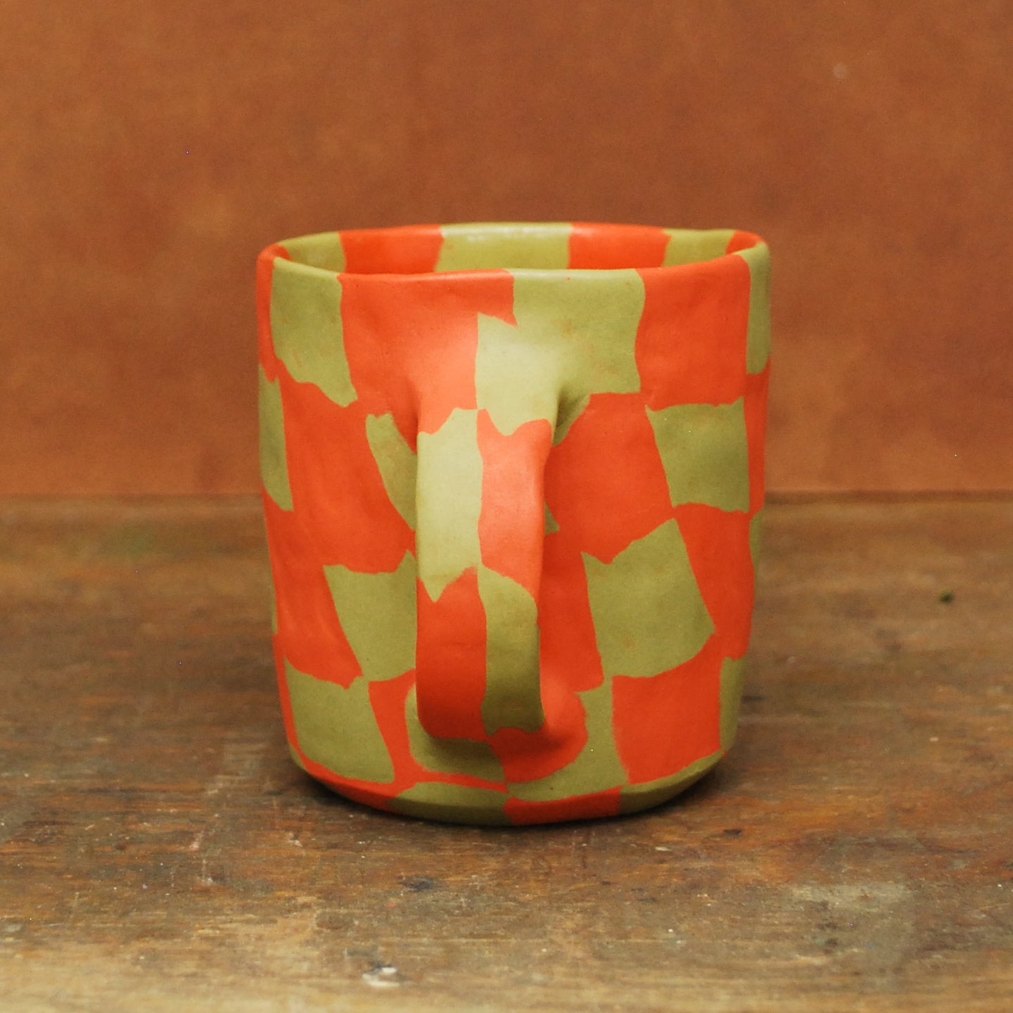 green & orange