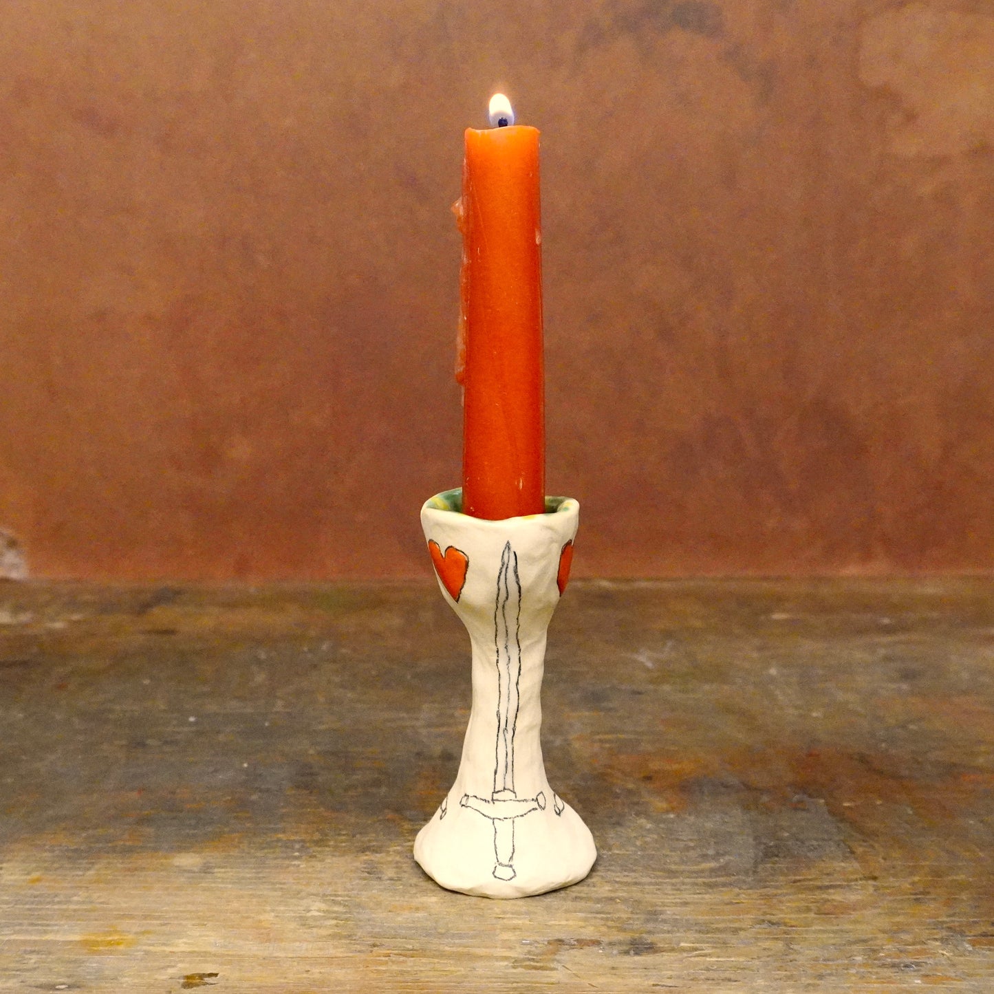sword candle holder