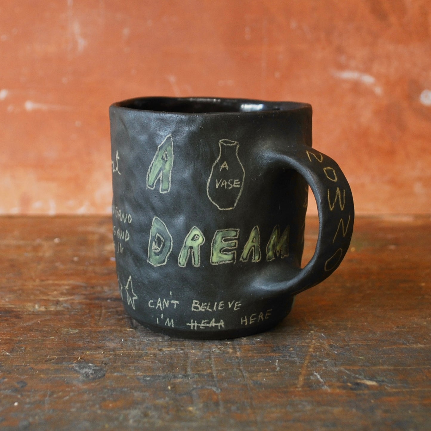 a dream, a vase