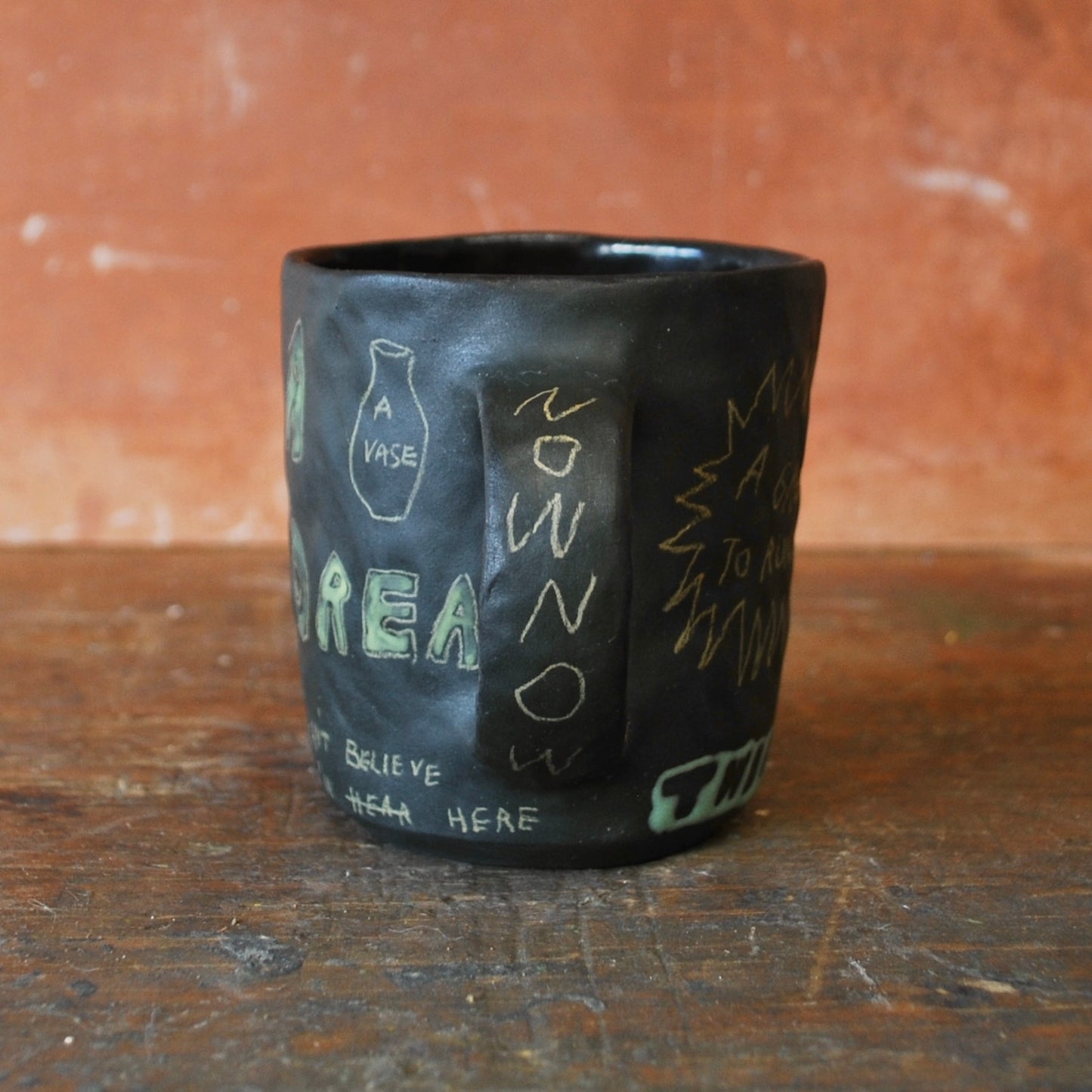 a dream, a vase