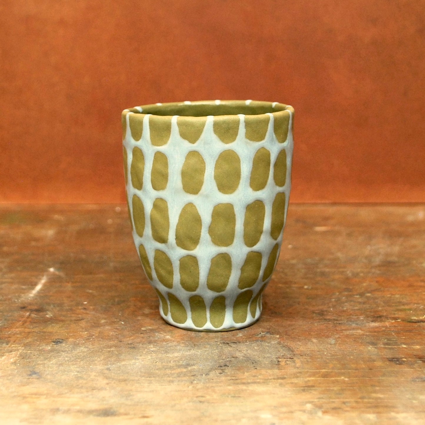 net cup - warm blue