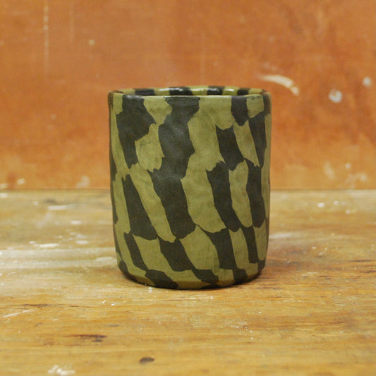 black & green checks