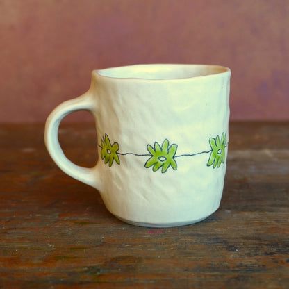 daisy chain on white