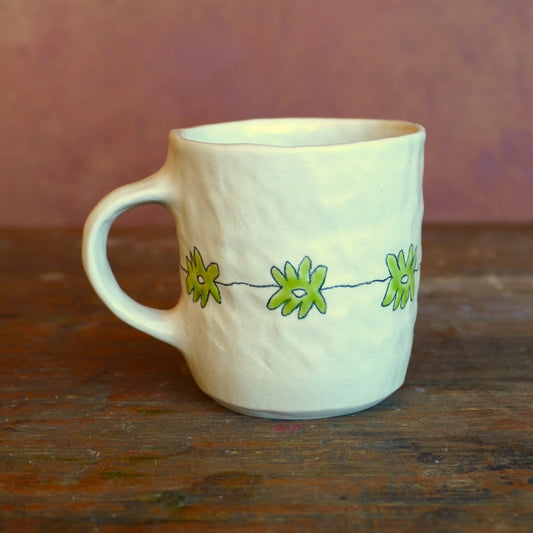 daisy chain on white