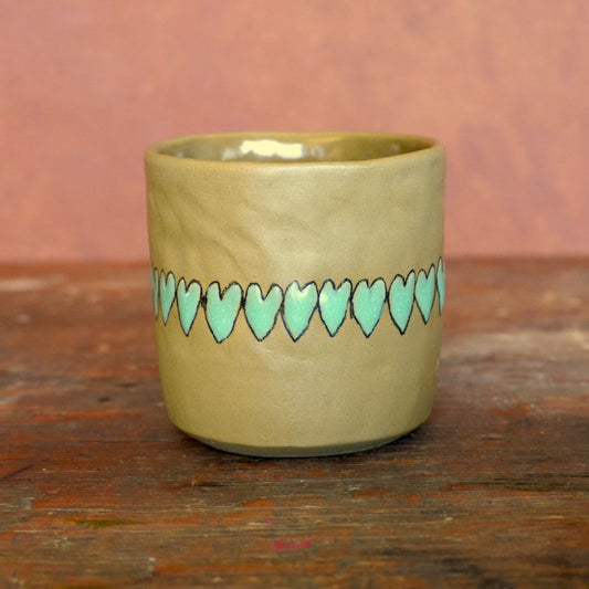 string of hearts cup