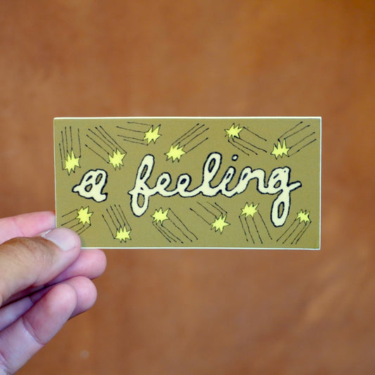 a feeling sticker