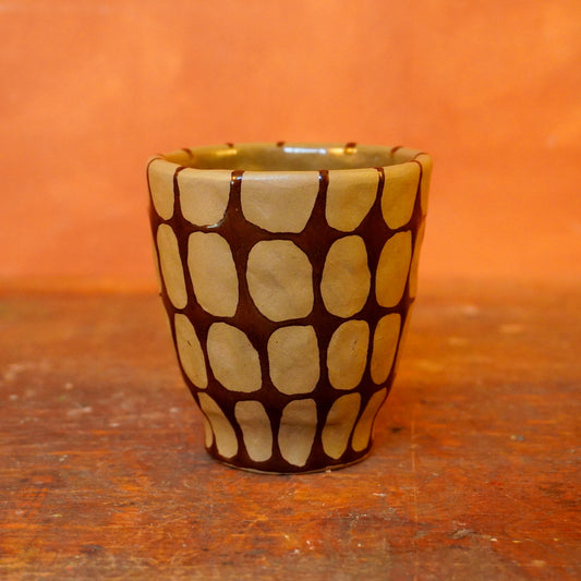 net cup - brown