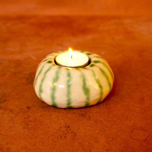 sea urchin tea light holder