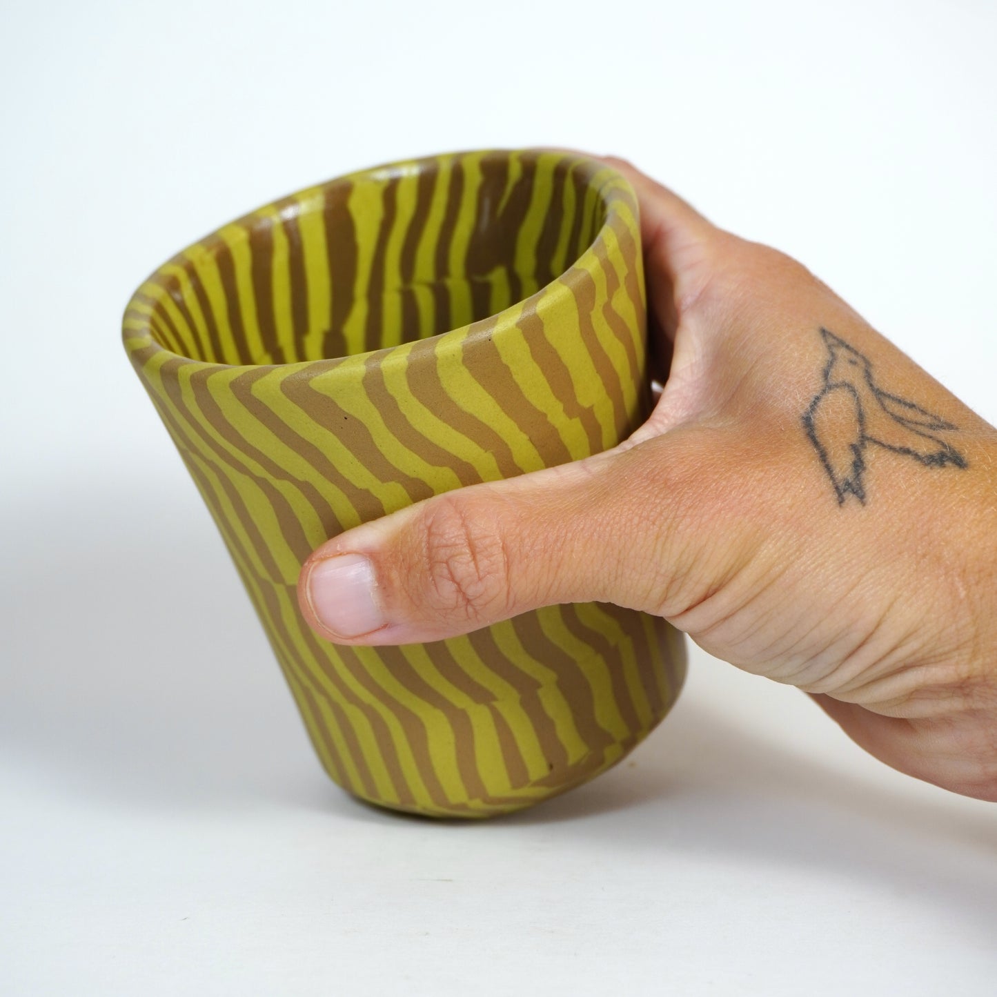 chartreuse stripes