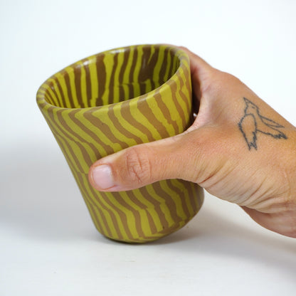 chartreuse stripes