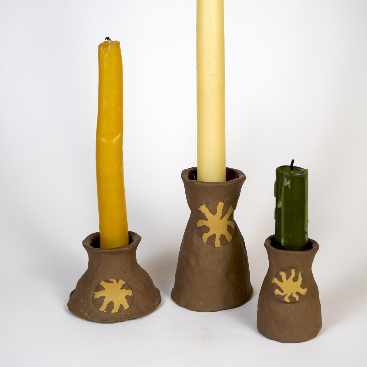 firework token candle holder set