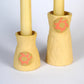 sun token candle holder set