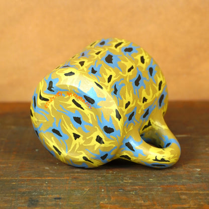 baby blue & chartreuse II