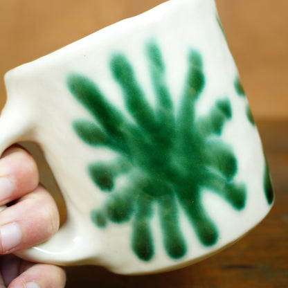 radial- green