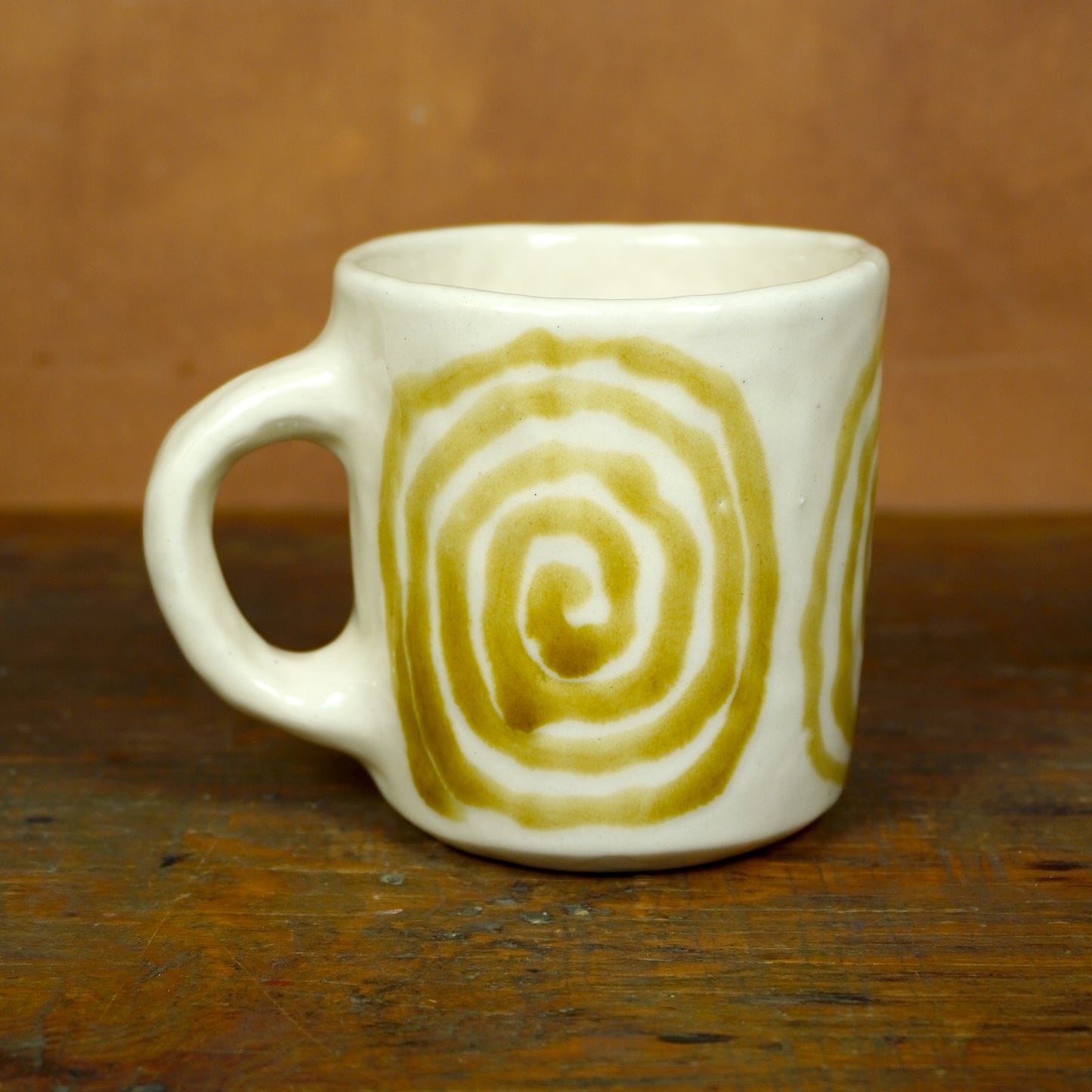 khaki spiral