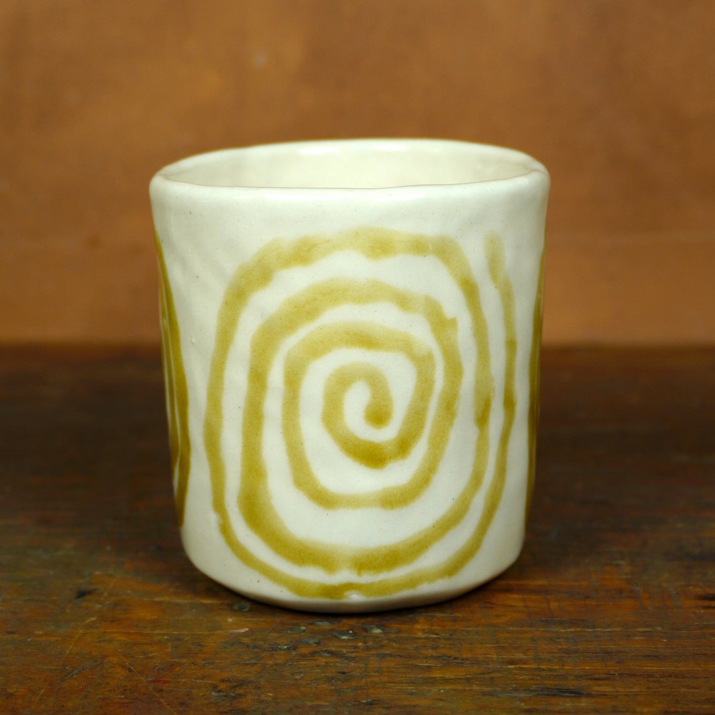 khaki spiral