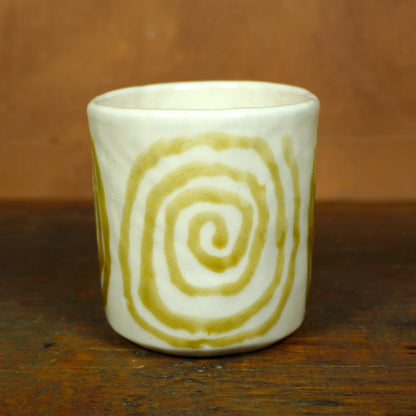 khaki spiral