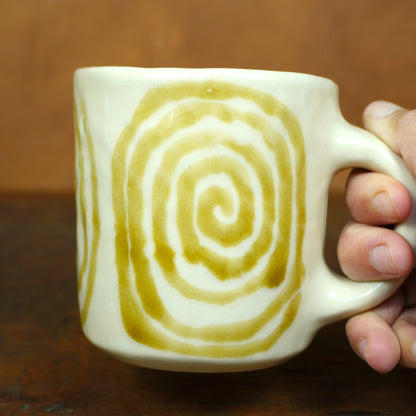 khaki spiral