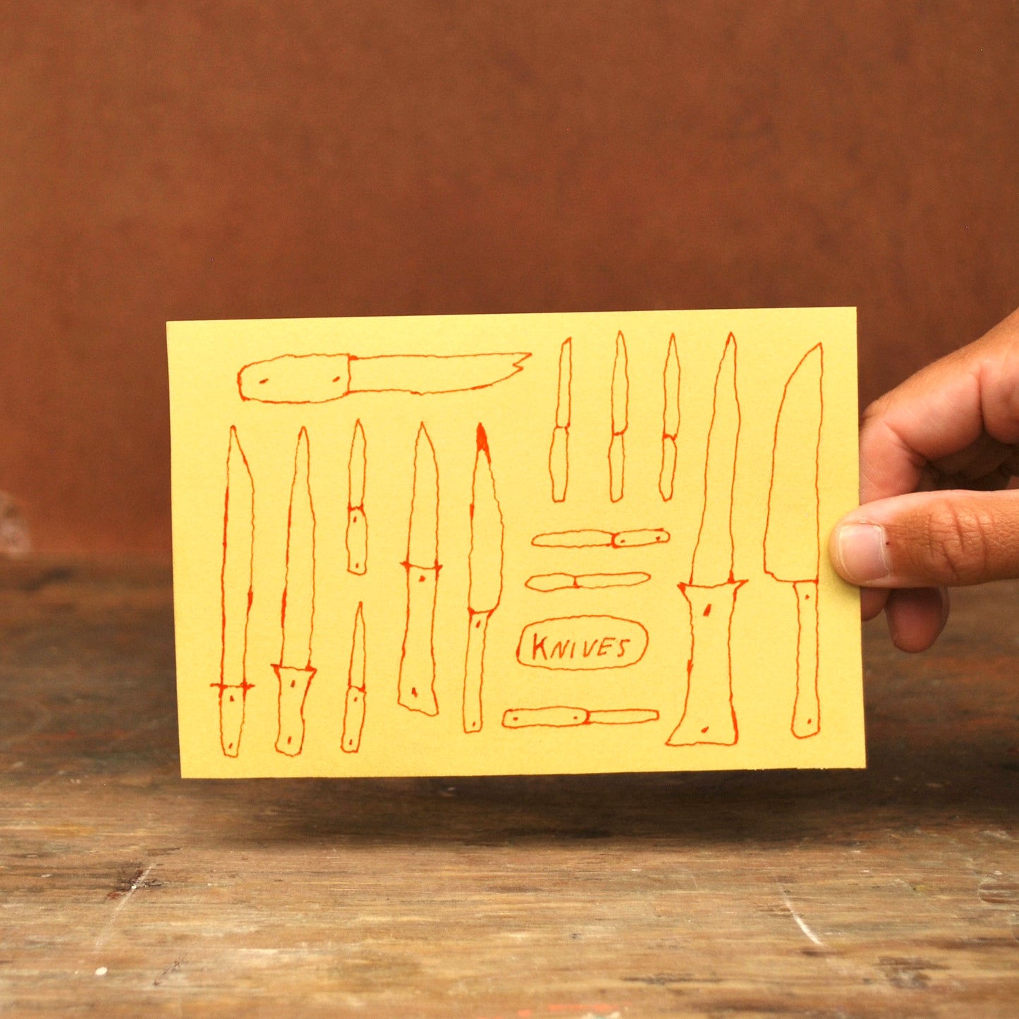 knives