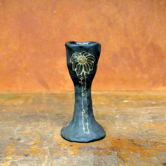 flower candle holder