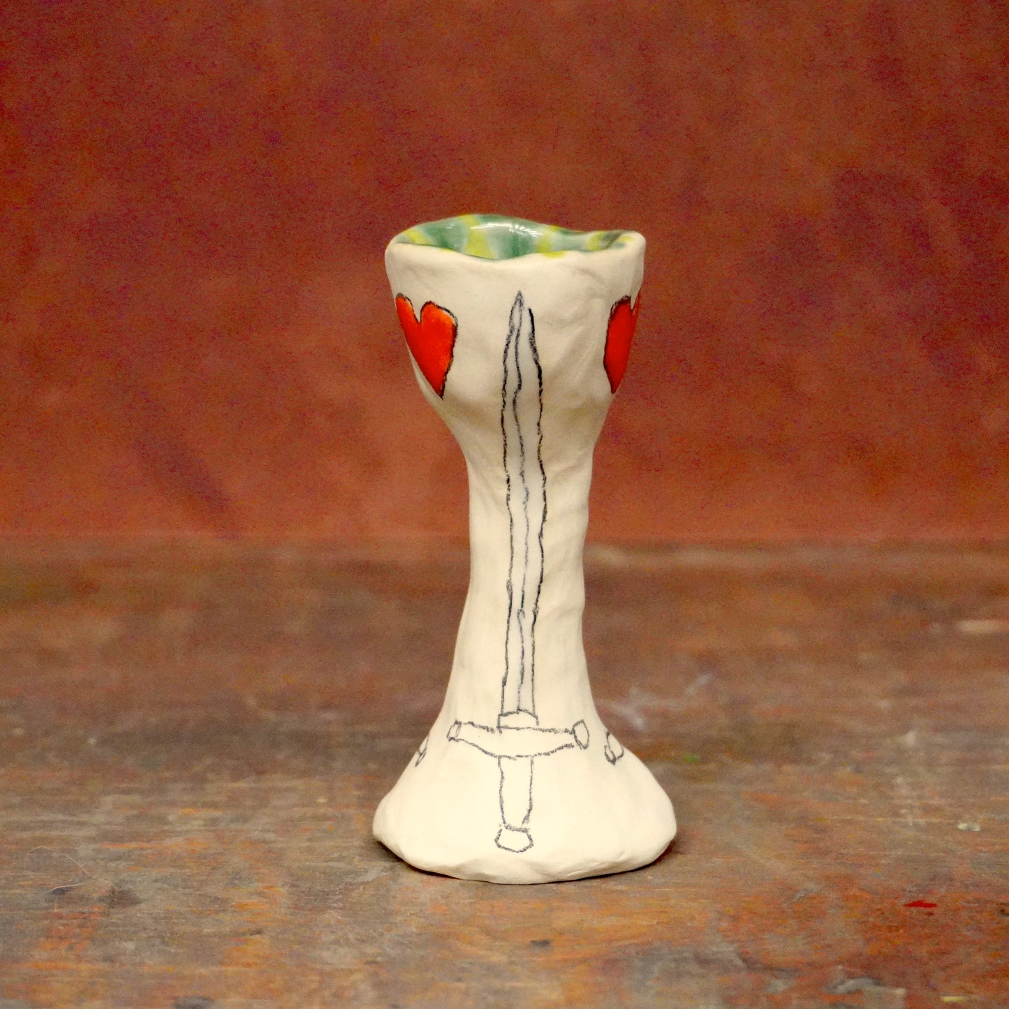 sword candle holder
