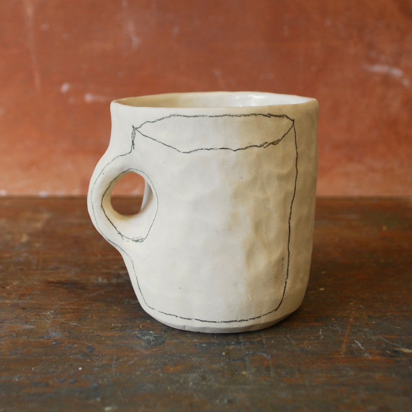 a drawing (a mug)