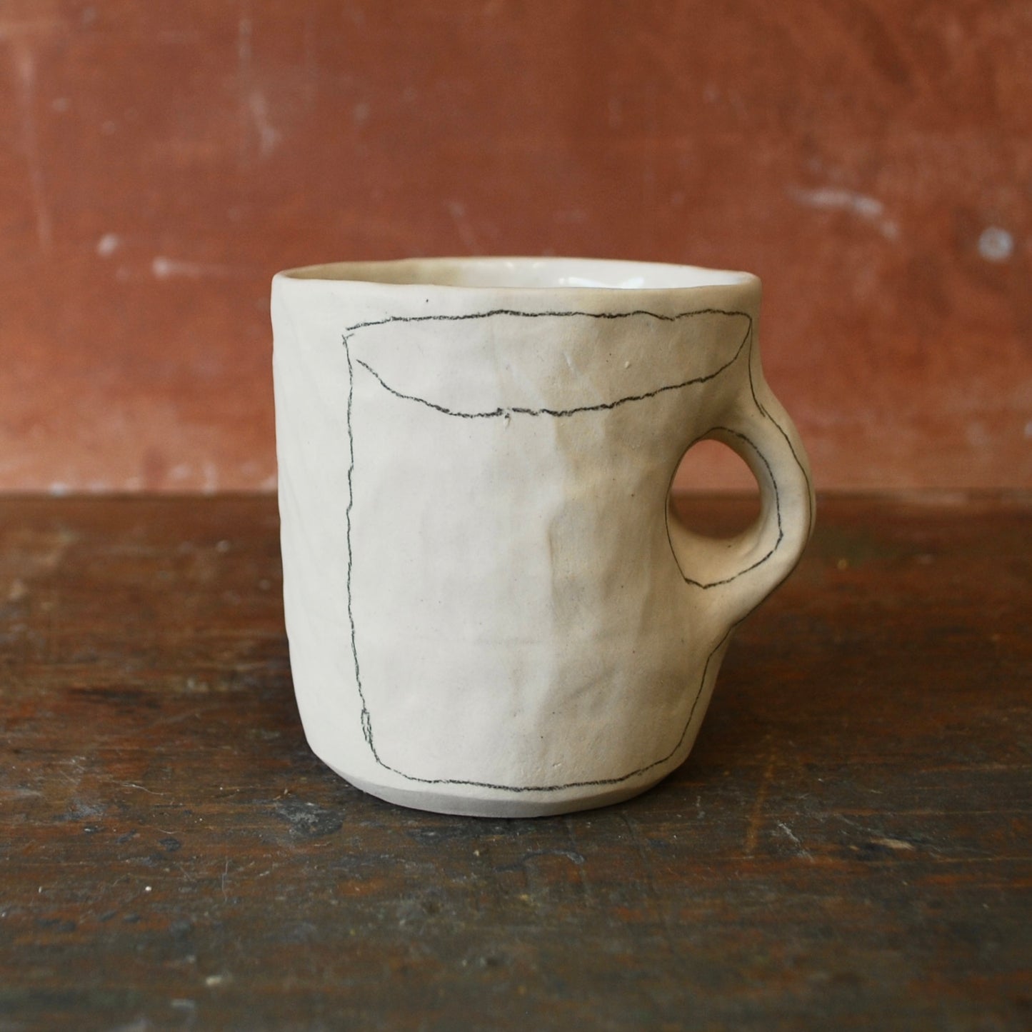 a drawing (a mug)