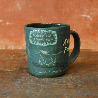 doing fine, catching fire