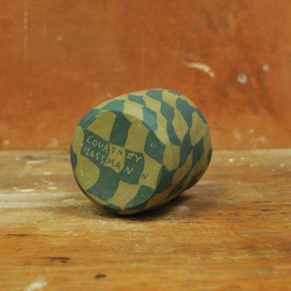 earthy checks cup