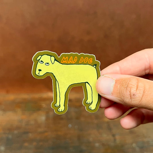 mad dog sticker